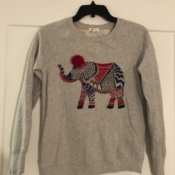 Soft Joie Annora Embroidered Elephant Sweatshirt - Picture 3 of 6